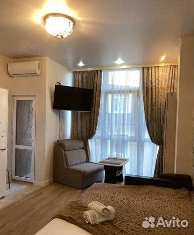 

Квартира-студия, 25 м², 2 кровати