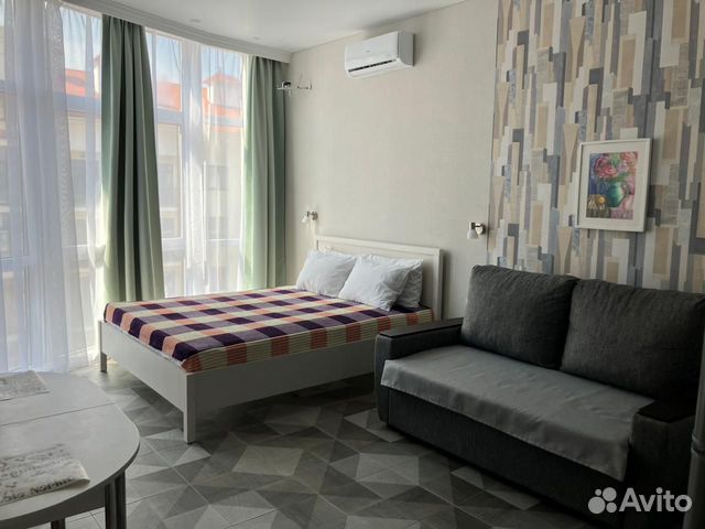 

Квартира-студия, 25 м², 2 кровати
