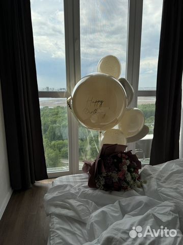

Квартира-студия, 35 м², 2 кровати