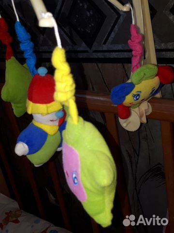 Мобиль каруселька+подарок; сортер imaginarium;брел Мобиль каруселька+подарок; сортер imaginarium;брел