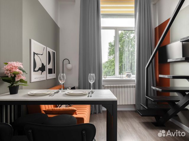 

Квартира-студия, 22 м², 2 кровати