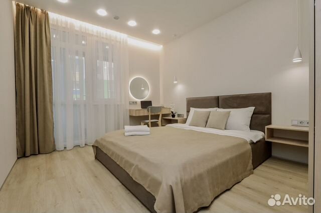 

1-к. квартира, 45 м², 3 кровати