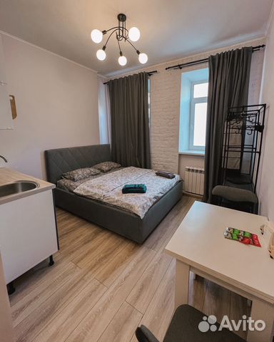 

Квартира-студия, 15 м², 1 кровать