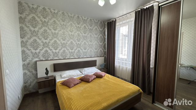

1-к. квартира, 42 м², 2 кровати