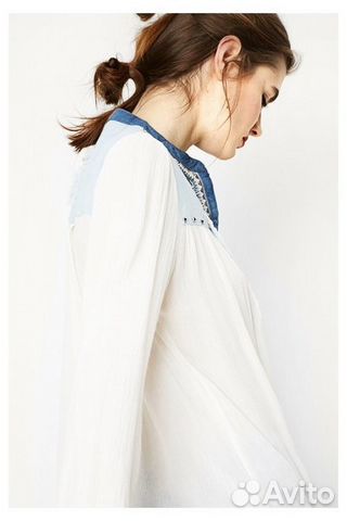 Рубашка Desigual коллекция Exotic jeans XS S Новая Рубашка Desigual коллекция Exotic jeans XS S Новая