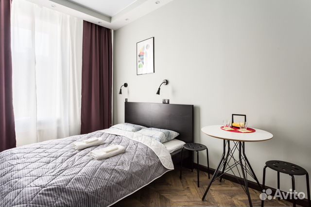 

Квартира-студия, 25 м², 2 кровати