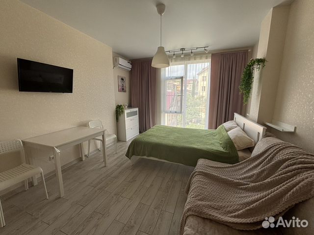 

Квартира-студия, 25 м², 2 кровати