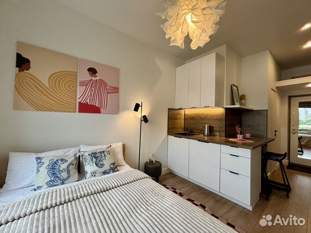 

Квартира-студия, 16,4 м², 1 кровать