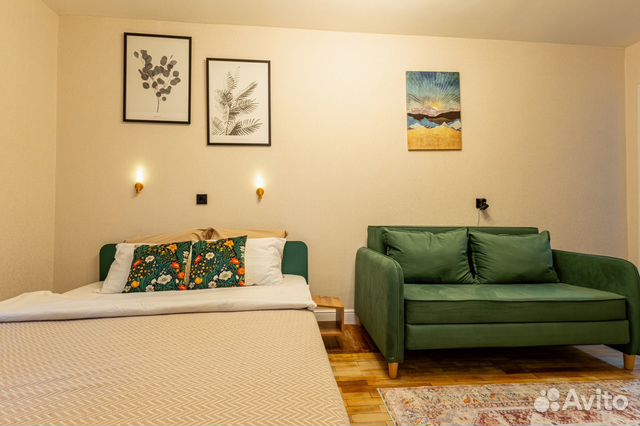 

1-к. квартира, 34 м², 2 кровати