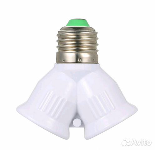 Двойник для ламп е27