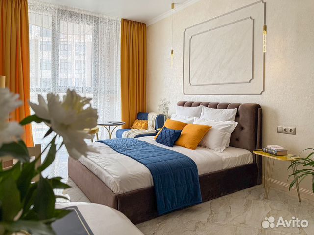 

Квартира-студия, 30 м², 2 кровати