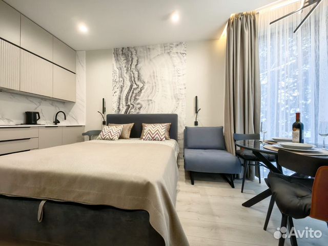 

Квартира-студия, 25,3 м², 1 кровать