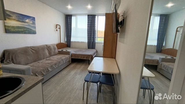 

Квартира-студия, 26 м², 2 кровати