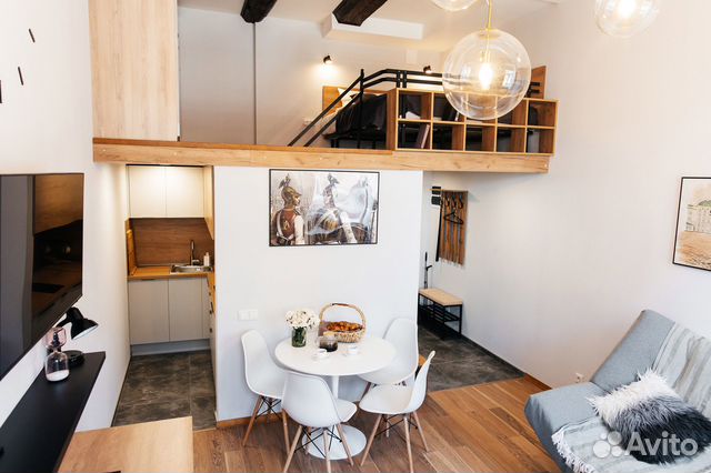 

Квартира-студия, 25 м², 2 кровати