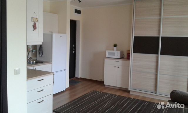 

Квартира-студия, 30 м², 2 кровати