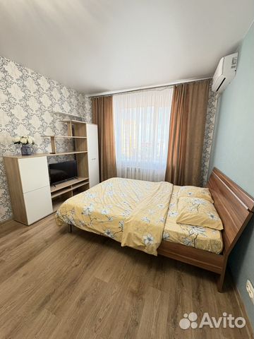 

1-к. квартира, 44 м², 3 кровати