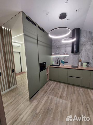 

1-к. квартира, 55 м², 2 кровати