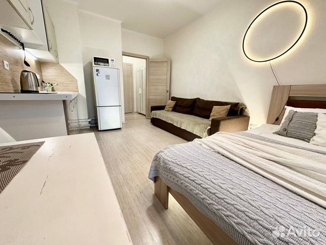 

Квартира-студия, 34 м², 2 кровати