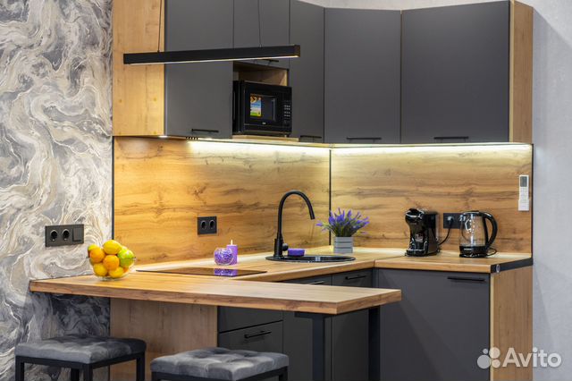 

Квартира-студия, 30 м², 1 кровать