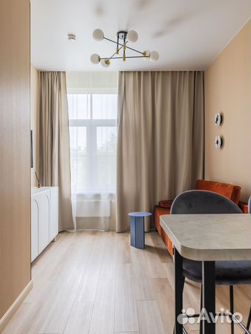 

1-к. квартира, 33,5 м², 2 кровати