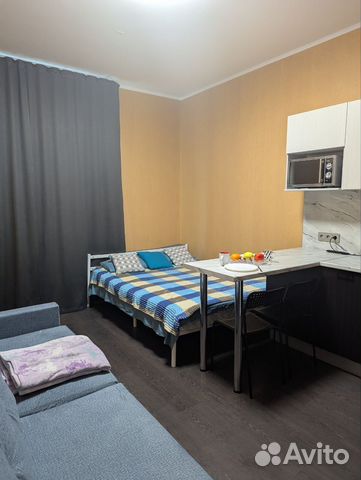 

Квартира-студия, 30 м², 2 кровати