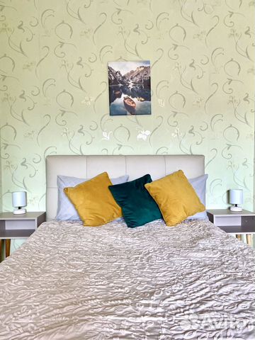 

1-к. квартира, 37 м², 2 кровати