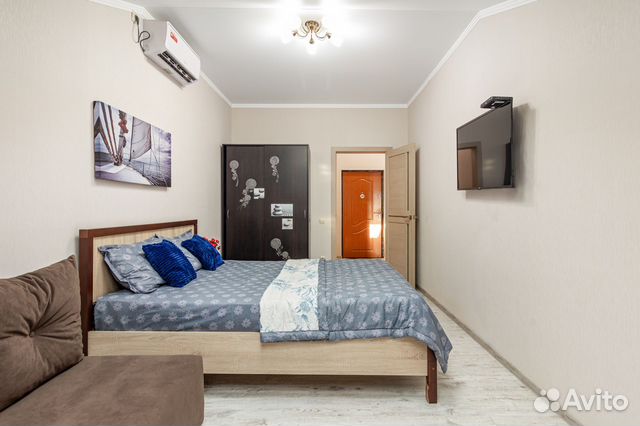 

1-к. квартира, 43 м², 3 кровати