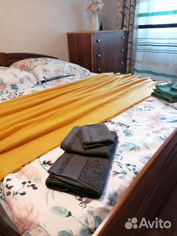 

1-к. квартира, 45 м², 2 кровати