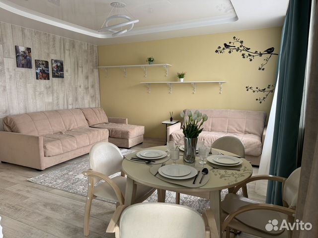 

1-к. квартира, 45 м², 2 кровати