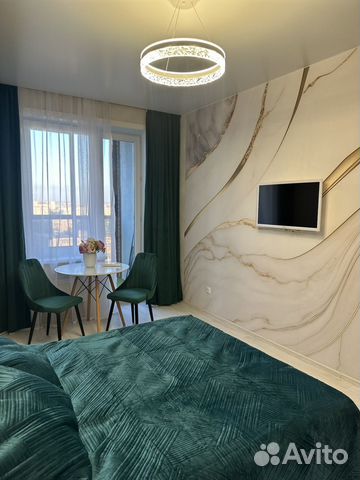 

Квартира-студия, 30 м², 1 кровать