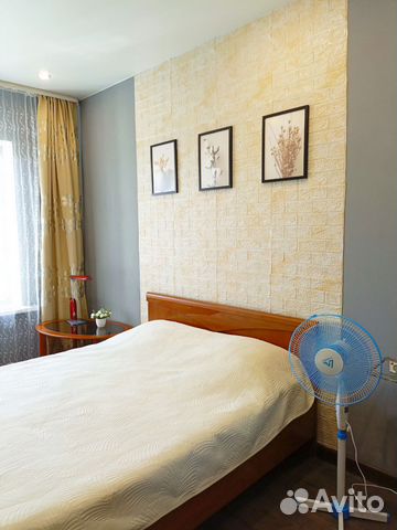 

1-к. квартира, 42 м², 2 кровати