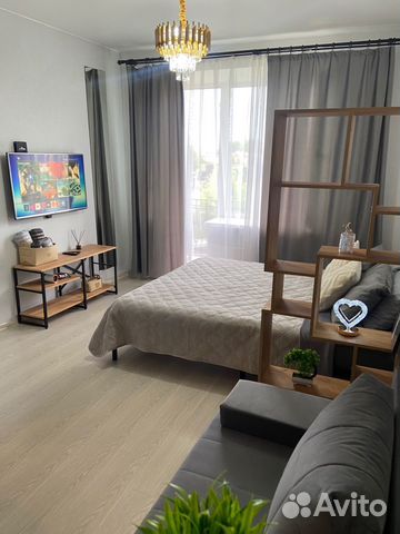 

Квартира-студия, 25 м², 2 кровати