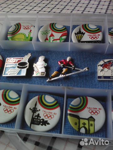 Значки Таллин Олимпиада 1980 года Значки Таллин Олимпиада 1980 года