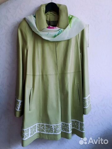 Плащ кожаный дизайнерский Плащ кожаный дизайнерский