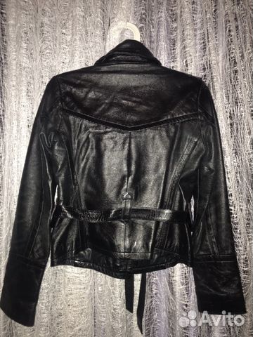 Куртка кожаная