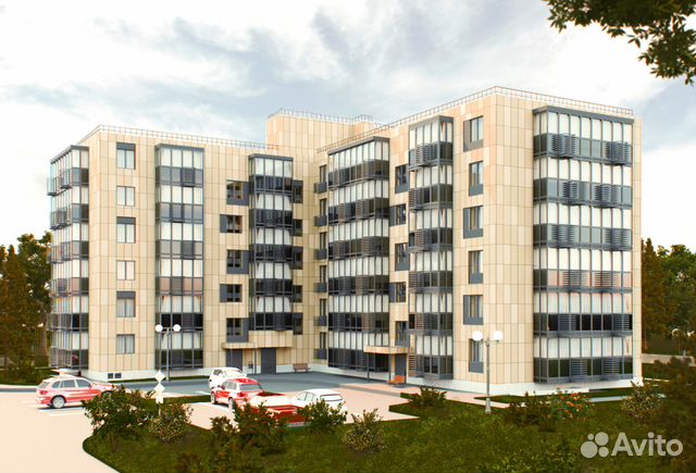 1-к квартира, 46.2 м², 4/6 эт.