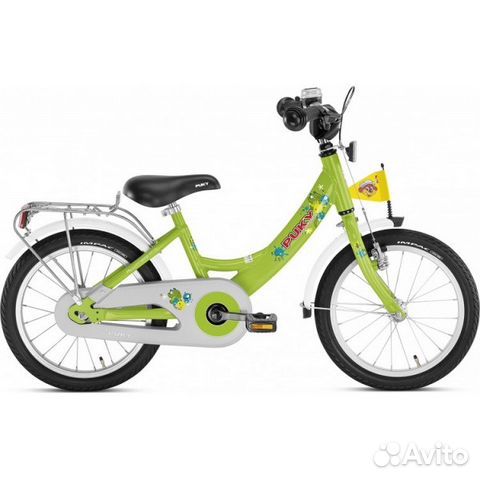 Велосипед детский Puky ZL 16-1 Alu зеленый