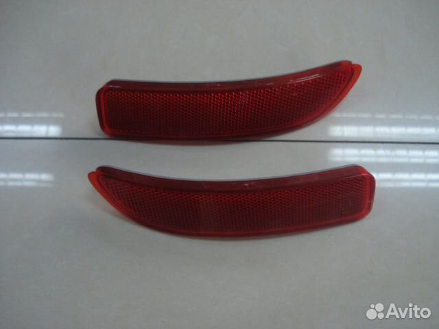 Катафоты заднего бампера Renault Logan с 2010-2015