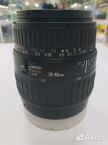 Sigma AF 28-80mm F3.5-5.6 Minolta A Комиссионный Sigma AF 28-80mm F3.5-5.6 Minolta A Комиссионный