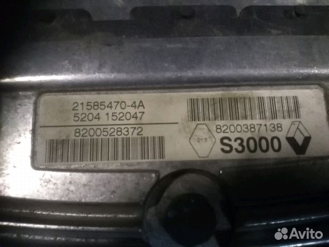 Эбу Renault Megane 2 с двигателя K4M