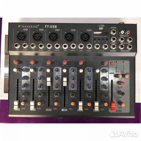 Микшерный пульт Soundcraft F7