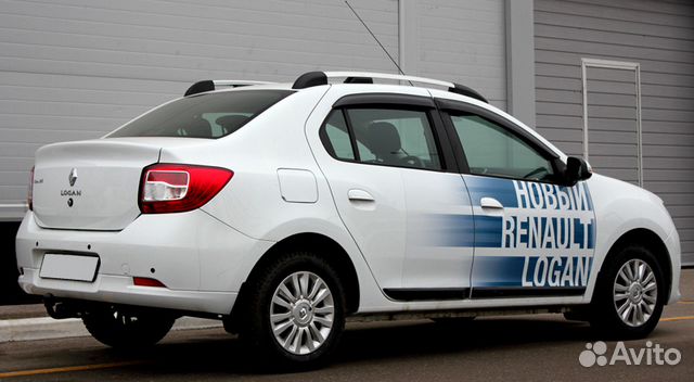 Рейлинги на Renault Logan