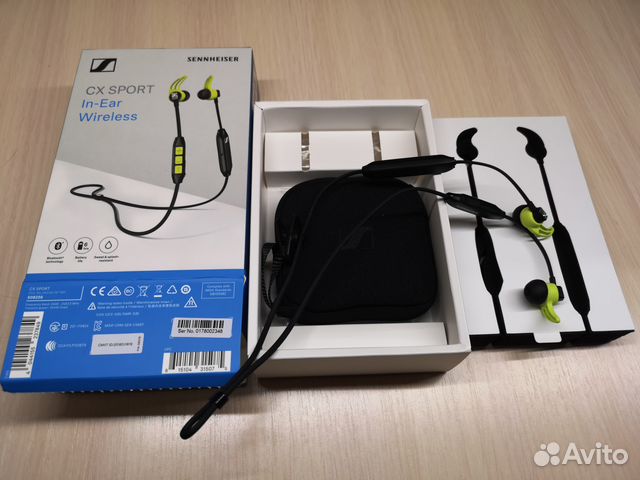 Беспроводные наушники Sennheiser CX Sport Беспроводные наушники Sennheiser CX Sport