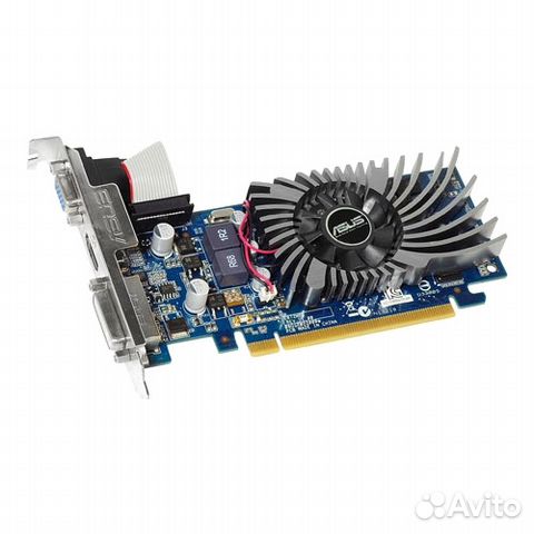 Видеокарта Asus GeForce 210 (DDR3, 1Gb, VGA, hdmi