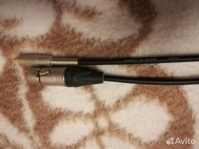 Микрофонный кабель Canare, 3 м XLR-jack