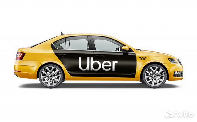 Водитель uber.Такси на автомобиль компании