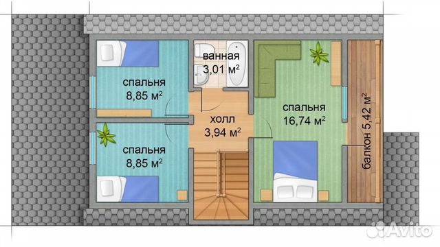Дом 130 м2 под ключ. Без предоплаты. Гарантия