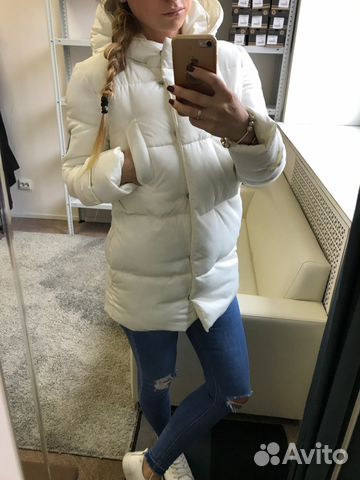 Куртка Белая с карманами Куртка Белая с карманами