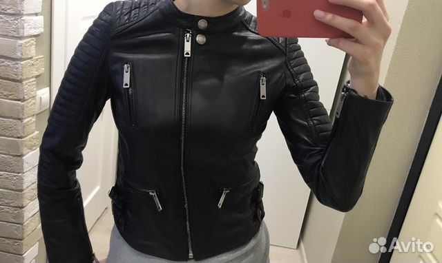 Куртка кожаная Burberry оригинал Куртка кожаная Burberry оригинал