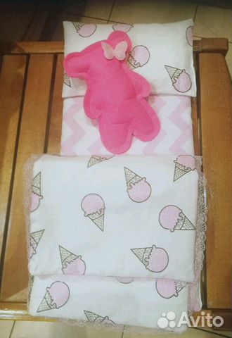 Комплект постели для кукол Комплект постели для кукол